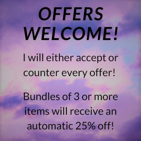 Other - Make an offer. I will accept or counter!